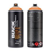 Montana Cans Black 400ml Spray Paint Pure Orange