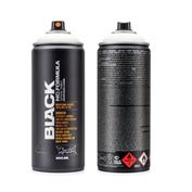 Montana Cans Black 400ml Spray Paint White