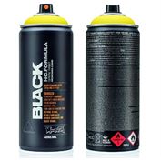 Montana Black 400ml High-Pressure Cans Spray Color Power Yellow