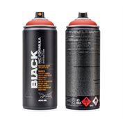 Montana Black 400ml High-Pressure Cans Spray Color Power Red