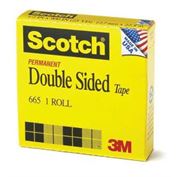 3M Tape #665 Double Sided 1/2 " X 36 Yards