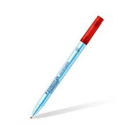 Staedtler Lumocolor 305 Correctable Pen Red Fine Box of 10 Limited Supply