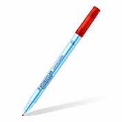 Staedtler Lumocolor 305 Correctable Pen Red Fine Box of 10 Limited Supply