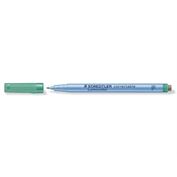 Staedtler Lumocolor 305 Correctable Pen Green Fine Box of 10 LIMITED SUPPLY