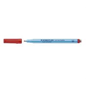 Staedtler Lumocolor 305 Correctable Pen Red Box of 10