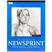 Jack Richeson Newsprint Rough 18x24 50 Sheets