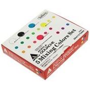 Paint Acryla Gouache 5-Color 20ml Mixing Colors  Set