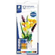 Staedtler Acrylic Paint Set of 12 Colors