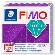 Fimo Effect Polymer Clay 57gm 2oz Glitter Purple LIMITED AVAILABILITY