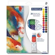 Staedtler Watercolour Paint 12ml Tube Set of 24