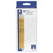 Staedtler Pencil Pre-Sharpened Woodcased HB 48 Count Box