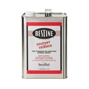 BESTINE Thinner & Solvent For Rubber Cement Case of 4 gallons