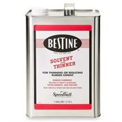 Speedball Bestine Thinner & Solvent For Rubber Cement Case of 4 gallons