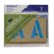 Duro Oil Board Stencils 3"