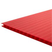 Plasticor Corrugated Board 48X96 Red 4mm