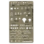 Pickett Template Military Map Symbols, Pocket Size