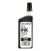 Ink Acetate Drawing 3.4oz Black 3071F-BLA
