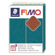 Fimo Polymer Clay Leather Effect 57gm 2oz Lagoon