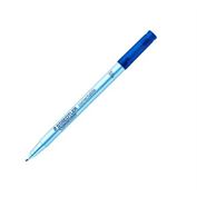 Staedtler Lumocolor 305 Correctable Pen Blue Fine Box of 10