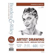 Artist Drawing/Sketch #116 Pad of 40 Sheets 14X17