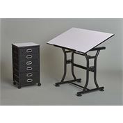 Table Martin Diamond Creation Centerwith Taboret