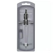 Faber Castell Compass Grip Quick-set, Silver LIMITED AVAILABILITY