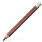Graf von Faber-Castell Perfect Pencil: 3 Spare Magnum Pencils, Platinum-plated, Brown