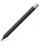 Graf von Faber-Castell Perfect Pencil 3 Spare Magnum Pencils, Platinum-plated, Black Edition