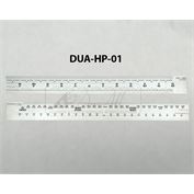 Du-All Du-All Steel Scale for Engineer/Architect/Machinist 12" BONUS 6" scale Included!