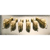 Edson Bronze Spline Weights 6pc set