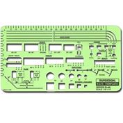 Rapidesign Template Office Planner 1/8 Scale