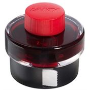 Lamy Bottle Ink T52 50ml Red with blotting paper