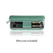 Pelikan Leather Case for 2 pens, Green
