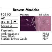 Grumbacher Pre-Tested Oil Paint 37ml Brown Madder