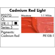 Grumbacher Pre-Tested Oil Paint 37ml Cadmium Red Light