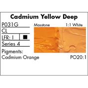 Grumbacher Pre-Tested Oil Paint 37ml Cadmium Yellow Deep