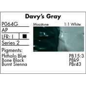 Grumbacher Pre-Tested Oil Paint 37ml Davys Gray