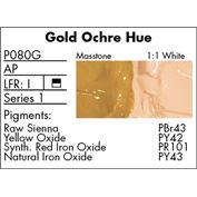 Grumbacher Pre-Tested Oil Paint 37ml Gold Ochre Hue (Transparent)