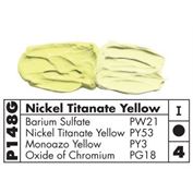 Grumbacher Pre-Tested Oil Paint 37ml Nickel Titanate Yellow