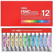 Holbein Artist's Watercolor Pastel Set of 12 - 5ml (NEW)