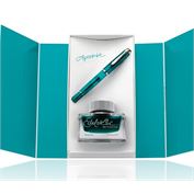 Pelikan Classic M205 Apatite Fountain Pen Set, Medium SPECIAL EDITION