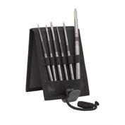 Grey Matters Pocket Watercolor Brush Set of 6 with Pouch