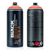 Montana Cans Black 400ml Spray Paint Atoms megablast