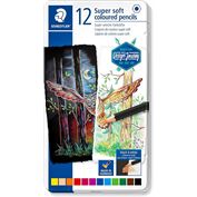 Staedtler Colored Pencils Super Soft 100% PEFC Box of 12
