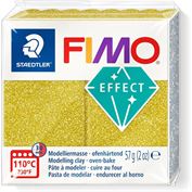 Fimo Effect Polymer Clay 57gm 2oz Glitter Gold