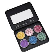 Coliro Pearlcolors Finetec Watercolor Set 6pc "Rainbow"