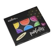 Coliro Pearlcolors Finetec Watercolor Set 6pc "Vibrant"