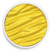 Coliro Pearlcolors Finetec Watercolor Pan Vibrant Yellow