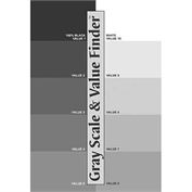 Color Wheel Company Gray Scale and Value Finder