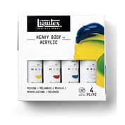 Liquitex Acrylic Heavy Body Mixing Set 4 pc